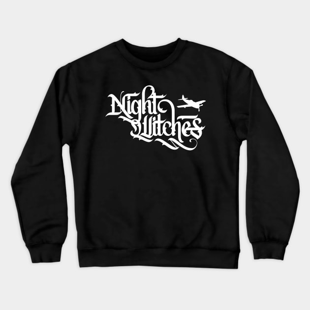 Night Witches Crewneck Sweatshirt by polliadesign